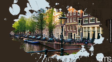 view of the city of Amsterdam